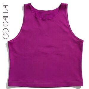 Calia Carrie Underwood Essentials Fitness Tank Berry Rich Sleeveless | Size XXL
